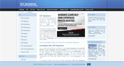 Desktop Screenshot of hiv-symptome.de